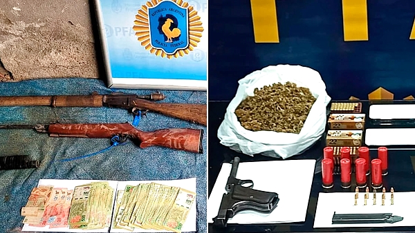 Una red de delincuentes traficaba armas desde Mendoza hasta Chile: 27 allanamientos y 16 detenidos