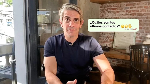 Le espiamos el celular a Pablo Echarri: conocé cuál es el curioso emoji que inventaría