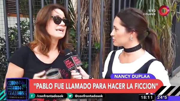 Nancy Dupláa, sobre el escándalo entre Pablo Echarri y Telefe: Hay mucho odio