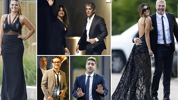 Pablo Echarri, Nancy Dupláa, Mica Vázquez y todos los famosos que asistieron al casamiento de Dalma Maradona