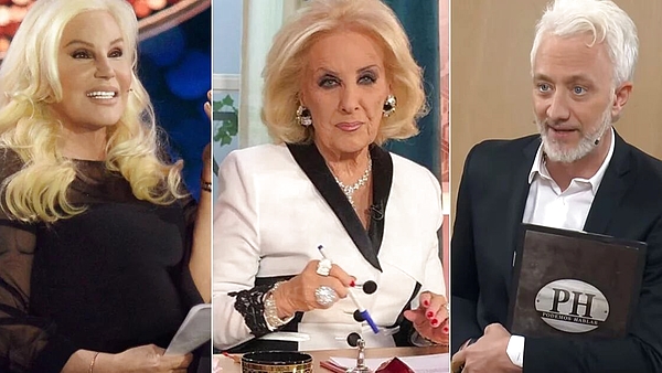 Quiénes son los invitados de Susana Giménez, Mirtha Legrand y Andy Kusnetzoff este fin de semana