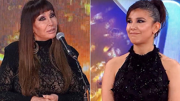 El tenso reencuentro de Moria Casán y Andrea Rincón en el Cantando 2020: “En un momento tuvimos una amistad”