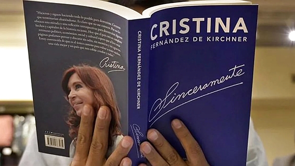 Expectativa por la presentación del libro de Cristina Kirchner en La Rural