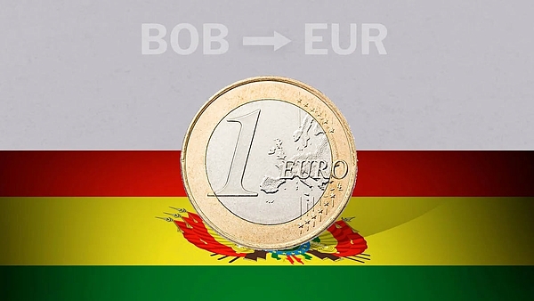 Valor de apertura del euro en Bolivia este 31 de mayo de EUR a BOB