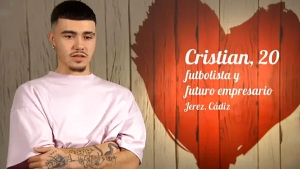 Cristian González, hijo del futbolista Dani Güiza, se presenta en ‘First Dates’ y su cita no sabe quién es su padre