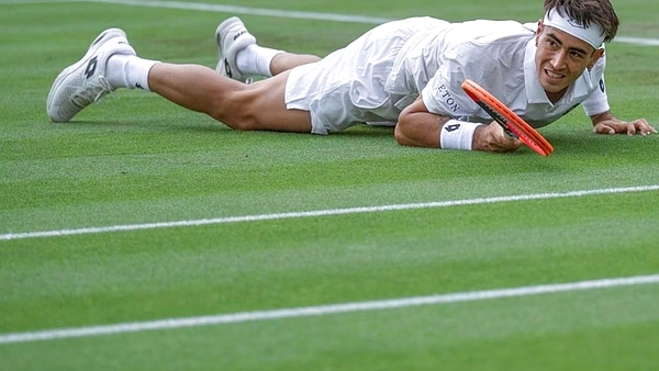 Hazaña de Francisco Comesaña en Wimbledon que nunca olvidará