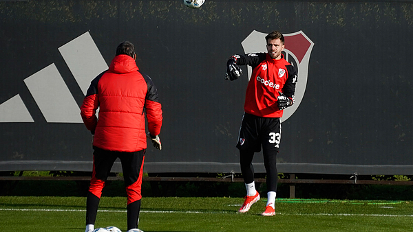 El jugador de River que se despidió de sus compañeros en el entrenamiento