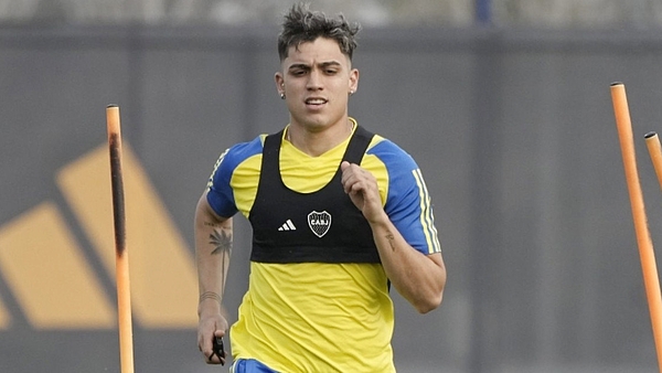 La preparación especial de Zeballos en Boca: trabajo extra, doble exigencia y fecha de regreso