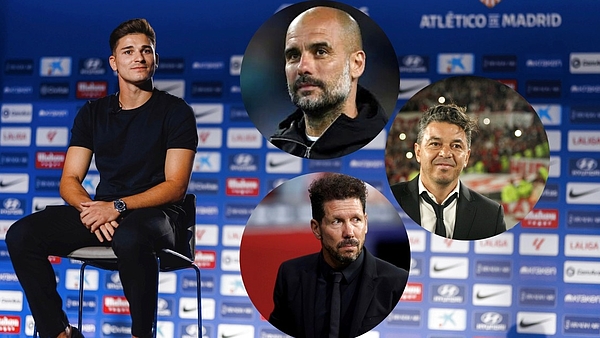 Julián Álvarez: el punto de inflexión con Gallardo y el paso de Guardiola al Cholo Simeone