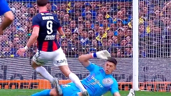 Polémica: el penal que pidió San Lorenzo después del 1-0 contra Boca