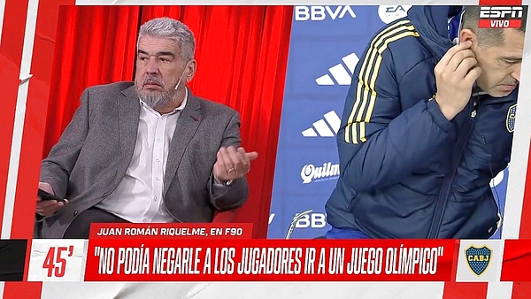 Video: la pelea completa entre Riquelme y el Chavo Fucks