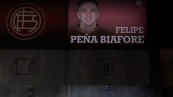 Video: así presentó Lanús el regreso del perdido Felipe Peña Biafore