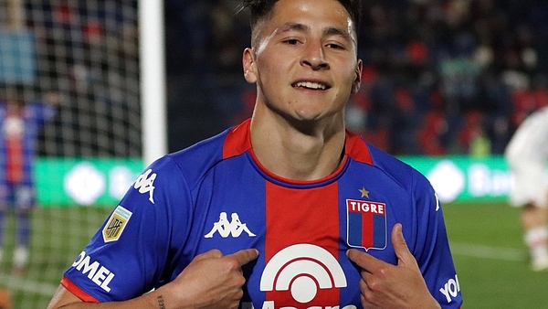 Con joya incluida, el tremendo hat-trick de Florian Monzon en Tigre-Unión