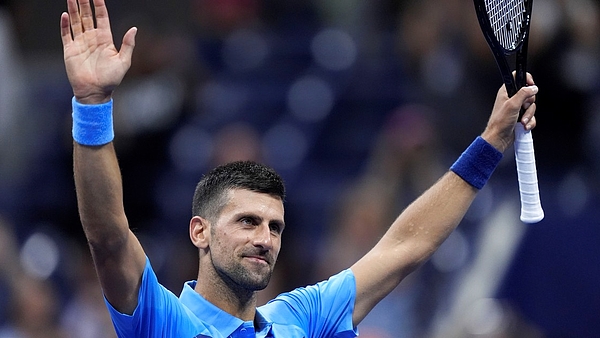 La venganza familiar de Djokovic: contundente triunfo en su debut en el US Open