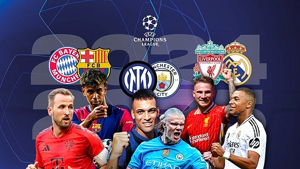 Tres grandes partidos que habrá en la nueva Champions League y otros cruces más