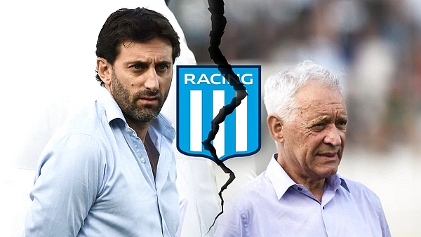 Racing dividido: las claves del alejamiento total entre Blanco y Milito