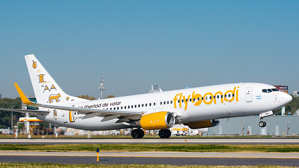 Por la asamblea gremial, Flybondi traslada vuelos desde Aeroparque a Ezeiza