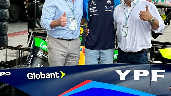 Globant, el 'copiloto' de Colapinto: el unicornio también será sponsor del equipo Williams de F1