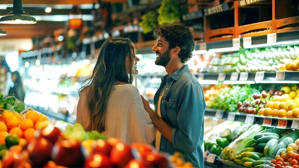 ¿Cómo encontrar pareja en el supermercado? El método viral para hallar el amor que no falla