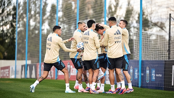 El 11 de la Selección en la última práctica antes de Chile