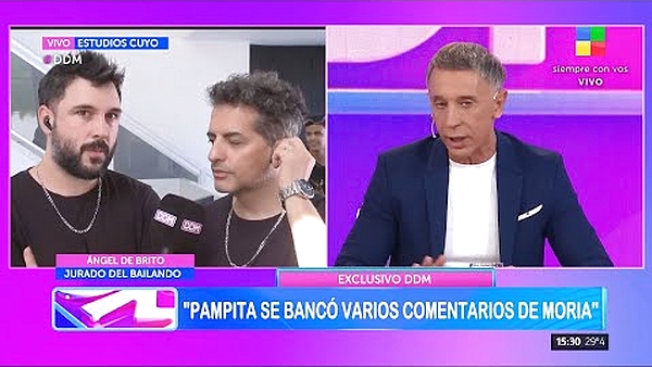 Lo que no se vio de la pelea entre Moria Casan y Pampita