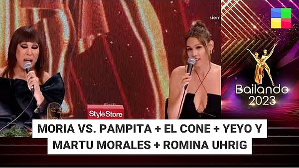 Moria Casan vs Pampita + Martu Morales + Cone Quiroga #Bailando2023 Programa completo