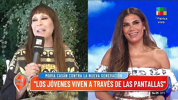 MORIA CASAN EN #INTRUSOS: La One analiza a las nuevas generaciones y las redes sociales ????