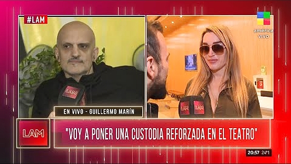 Guillermo Marin, productor de Fatima Florez, hablo de Moria Casan