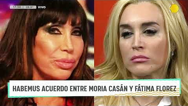 Fatima Florez le tuvo que pagar a Moria Casan por sus imitaciones DPZT 21-12-23