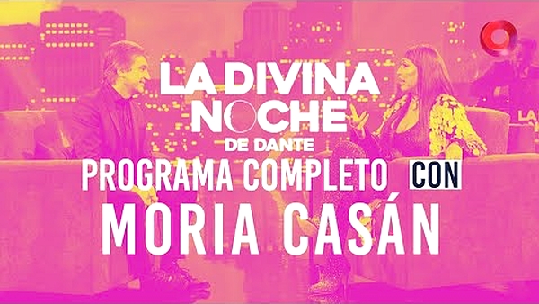 La Divina Noche de Dante: Entrevista a Moria Casan Programa del 24 de junio de 2023