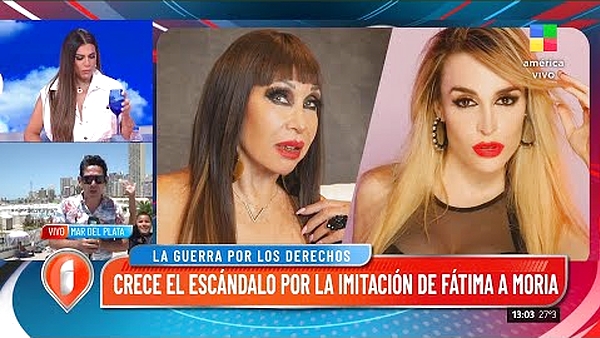 Crece el escandalo por la imitacion de Fatima Florez a Moria Casan