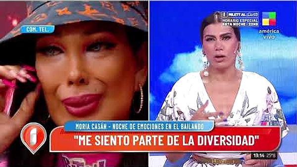 Moria Casan, tras el baile y la emocion de Sol 1 y Sol 2: Me siento parte de la diversidad